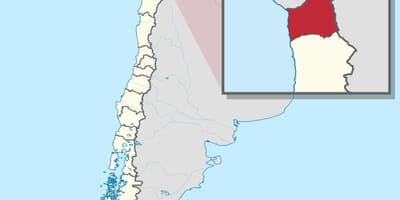 નકશો arica ચિલી