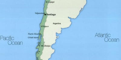ચિલી iquique નકશો